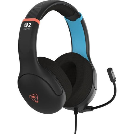 Casque de gaming filaire - TURTLE BEACH - Airlite™ Fit - Nintendo Switch™ 2 - Charcoal Black