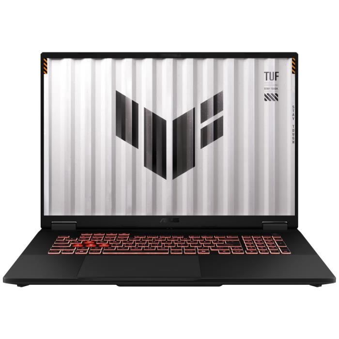 PC Portable Gamer ASUS TUF Gaming A18 | Sans Windows - 18 WUXGA 144Hz - RTX 5060 8Go - AMD Ryzen 7 260 - RAM 32Go - 512Go SSD