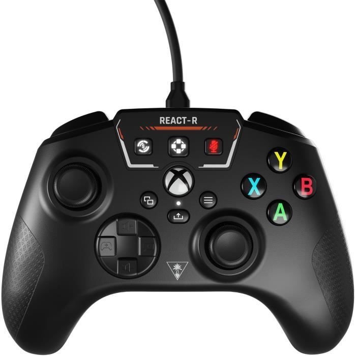 Manette de jeu filaire - TURTLE BEACH - REACT-R Controller filaire - Noir