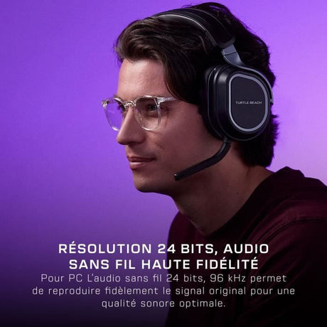 Casque gaming multiplateforme sans fil - TURTLE BEACH - Stealth 700PC (Gen3) - Noir
