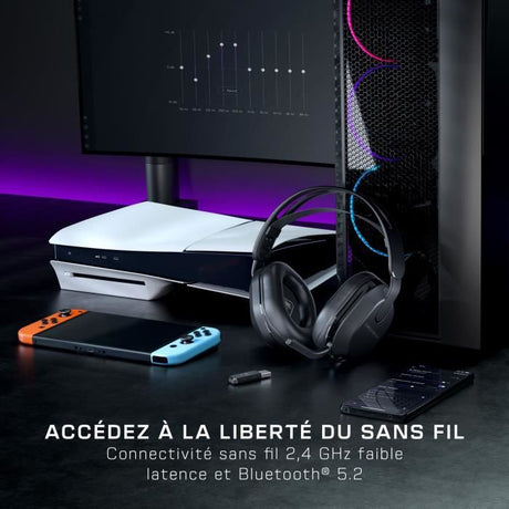 Casque de gaming sans fil - TURTLE BEACH - Stealth™ 500 PC - Noir