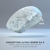 Souris gaming sans fil ultra légere - TURTLE BEACH - Pure Air - Blanche