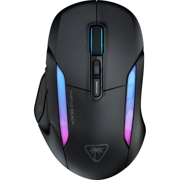 Souris gaming sans fil - Turtle Beach Kone II Air - Ergonomique - Noir, Bluetooth, 26 000 DPI, molette 4D