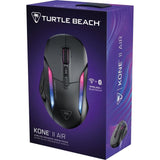 Souris gaming sans fil - Turtle Beach Kone II Air - Ergonomique - Noir, Bluetooth, 26 000 DPI, molette 4D
