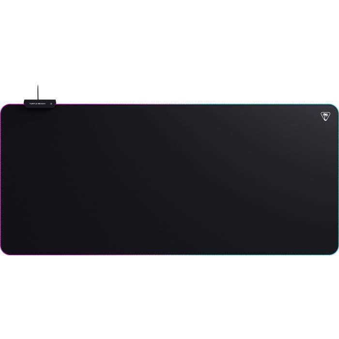 Tapis De Souris De Jeu RGB Ultra Large - TURTLE BEACH - Sense AIMO XXL - Noir