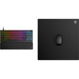 Tapis de souris de jeu - Turtle Beach SenseCore Square - Surface micro-tissÈe, ÈquilibrÈ, confortable