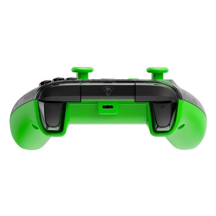 Manette de jeu - Xbox Series X|S, Xbox One et PC - Rematch Core - RGB - Filaire - Camouflage Noir / Vert - TURTLE BEACH