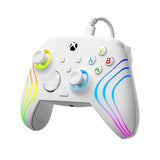 Manette de jeu - Xbox Series X|S, Xbox One et PC - Afterglow Wave - RGB - Filaire - Blanc- TURTLE BEACH