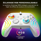 Manette de jeu - Xbox Series X|S, Xbox One et PC - Afterglow Wave - RGB - Filaire - Blanc- TURTLE BEACH