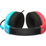 Casque gaming filaire - TURTLE BEACH - TBS-8002-25 - Airlite Fit - Sous licence officielle de Nintendo Switch - Bleu fluo et rouge
