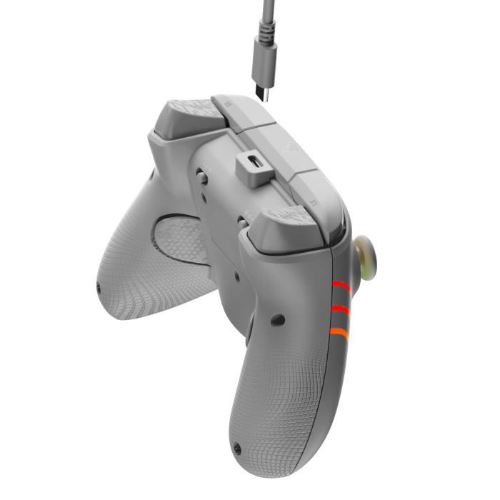 TURTLE BEACH Manette de jeu - Xbox Series X|S, Xbox One et PC - Afterglow Wave - RGB Filaire Gris