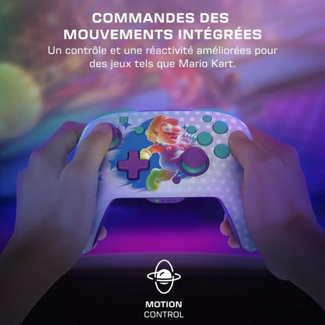 Manette gaming sans fil pour Nintendo Switch™ - TURTLE BEACH - TBC-8101-95 - Rematch™ Invincible Mario