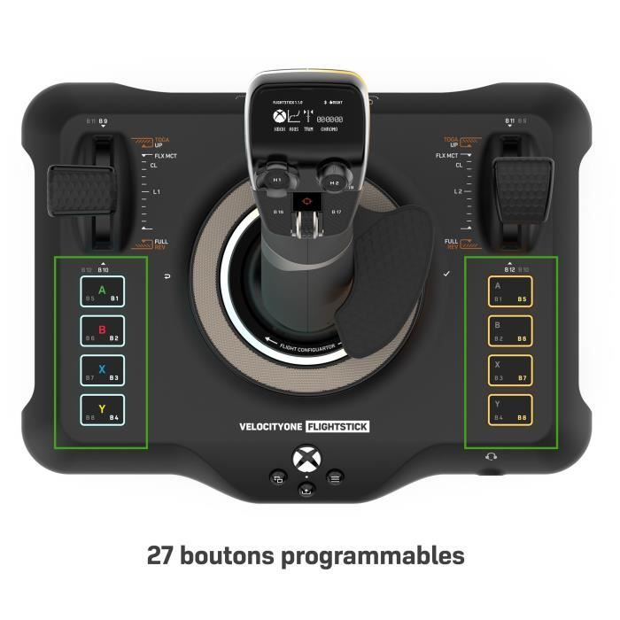 Joystick de jeu - TURTLE BEACH - VelocityOne™ - Flightstick - Noir