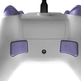 Manette de jeu PC/XBOX - REACT-R - Filaire - Blanc et violet