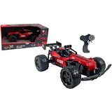 Voiture Télécommandée - TURBO CHALLENGE - RX Car 89 093721 - Rouge - 1/12 - Batterie Rechargeable et Piles incluses - Métal