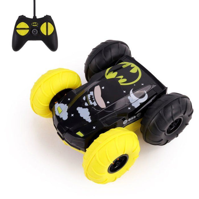 Flip Batman vs Robin RC télécommandée - TURBO CHALLENGE - 096644 - Double face - Cascades - Licence DC - Des 3 ans