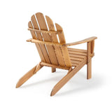 Fauteuil de jardin Adirondack pliable en bois d'Acacia FSC - 72,5 x 89,5 x H.94 cm