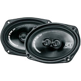 MTX TX269C Haut-parleurs voiture Coaxiaux elliptiques 6x9 15x23cm 2 voies 80W RMS 4O membrane polypropylene