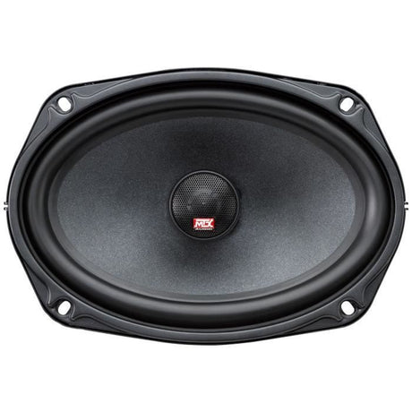 Coaxiaux 2 voies - MTX AUDIO - 16x23cm (6x9) - 4O - 100Wrms - Bobine Ř30mm en TIL - Tweeter néodyme Ř25mm dôme soie