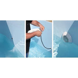 Spot LED 350 blanc pour piscines bois UBBINK - ABS - IP68 - 24W - 12VAC/50Hz - Garantie 2 ans