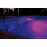 Spot LED blanc et couleur UBBINK pour piscines - livré avec transfo et télécommande