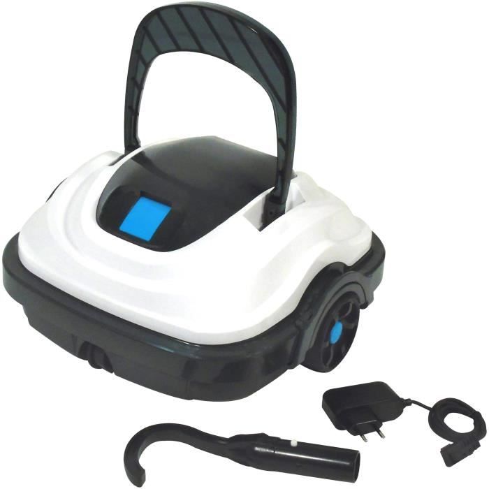 Robot nettoyeur a batterie de piscine UBBINK - Robotclean Accu XS - nettoyage fond pour toutes piscines