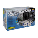 Pompe a air - UBBINK - AirSolar 600 - Débit 600 l/h - 5 diffuseurs - Panneau solaire 12Vr