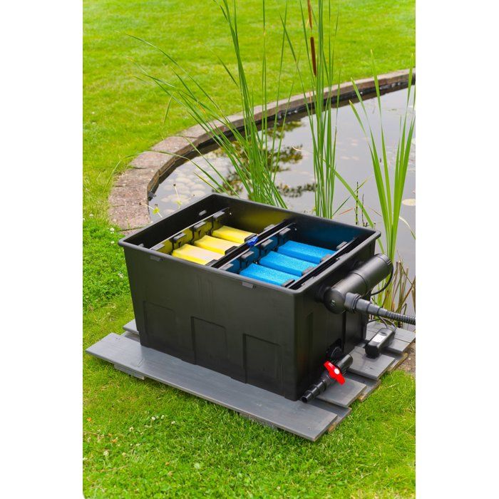 Filtre gravitaire pour bassin - UBBINK - SmartClear 12000 BasicSet - UV-C 18W - Contenance 120 L - 12000-24000 L