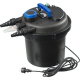 Filtre pression - UBBINK - BioPressure II 10000 PlusSet - Avec pompe Xtra 3900 - UVC 11W intégré - Pour bassins 6000-10000 L