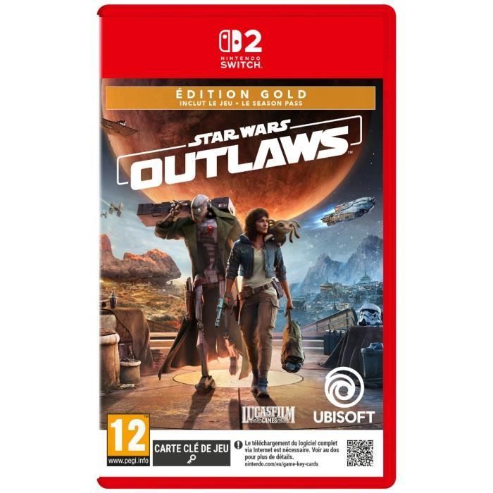 Star Wars Outlaws - Édition Gold  Jeu Nintendo Switch 2