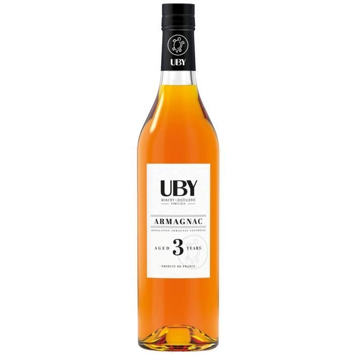 UBY - Armagnac Authentique - 3 ans - 70cl