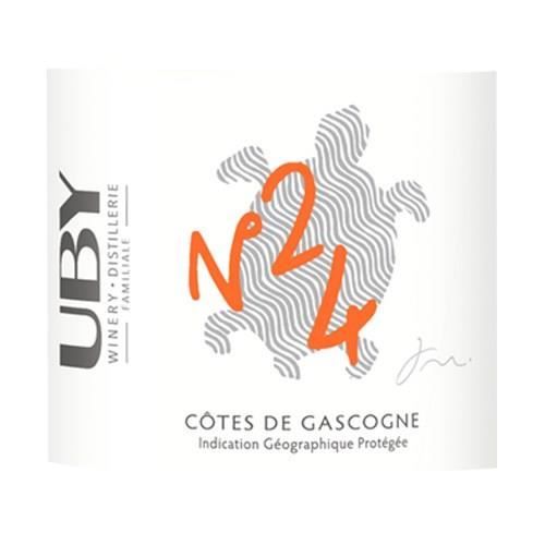 Uby Bio n°24 Gros Manseng Doux Côtes de Gascogne - Vin blanc des Côtes de Gascogne- 2024