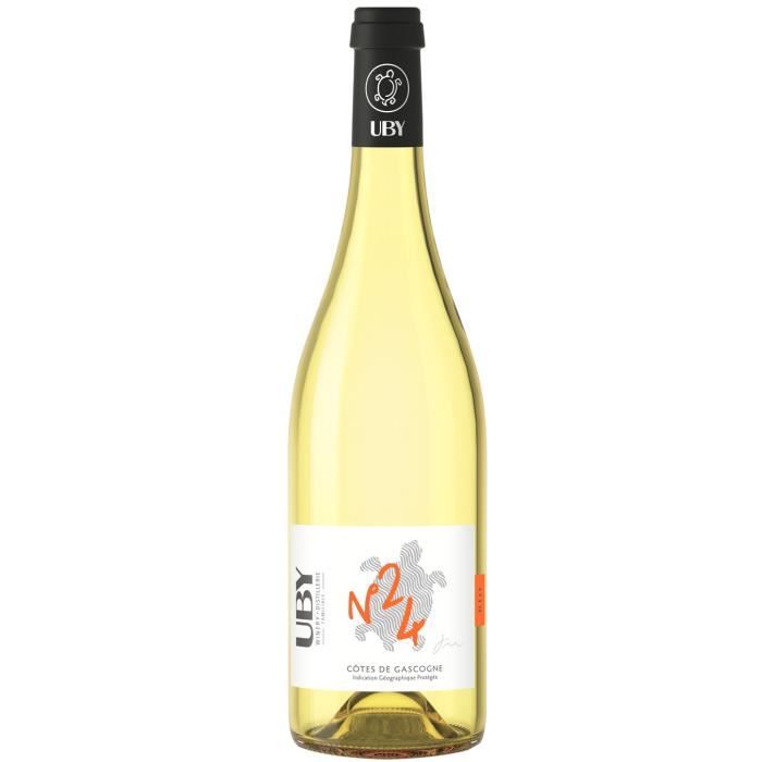Uby Bio n°24 Gros Manseng Doux Côtes de Gascogne - Vin blanc des Côtes de Gascogne- 2024