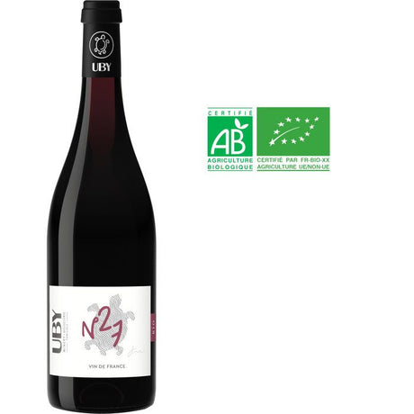 UBY N°27 Vin de France - Vin rouge - Bio