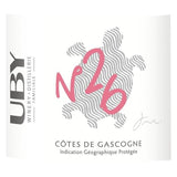 Domaine Uby  Bio N°26 Côtes de Gascogne - Vin rosé du Sud - Bio 2025