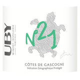 Domaine Uby Bio Sec n° 21 Colombard Sauvignon - Vin blanc des Côtes de Gascogne- 2025