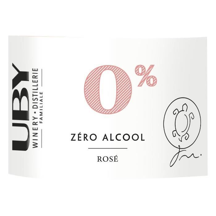 UBY - RosÈ - ZÈro Alcool - 75cl