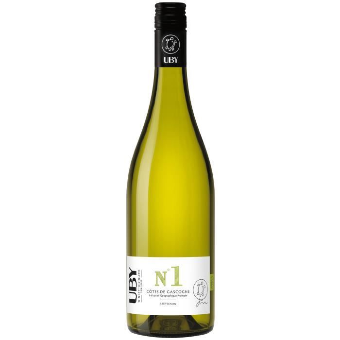 UBY N°1 Côtes de Gascogne Sauvignon Gros Manseng Vin Blanc