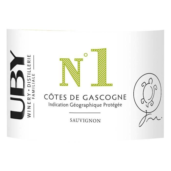 UBY N∞1 CÙtes de Gascogne Sauvignon Gros Manseng Vin Blanc