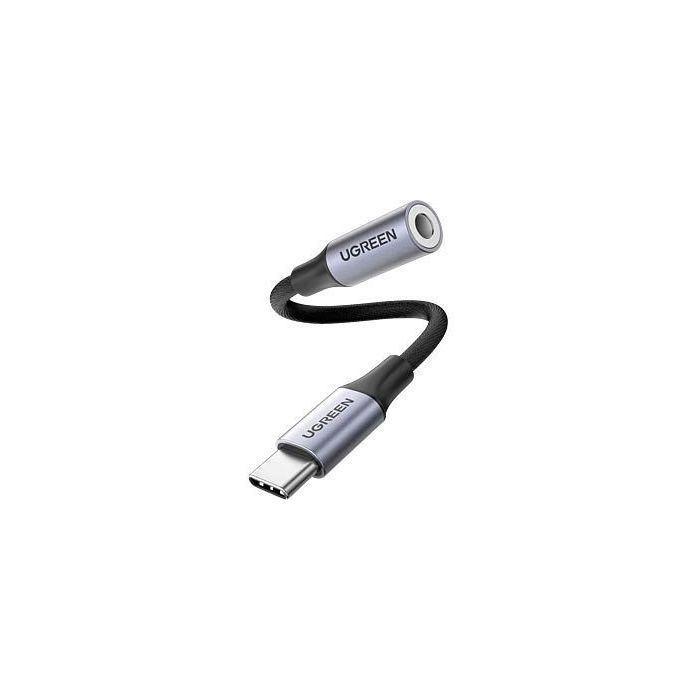 Adaptateur audio - UGREEN - Type C mâle vers 3.5 mm - Noir
