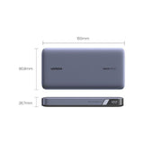 Batterie externe - UGREEN - 25,000 mAh - 145W - Gris