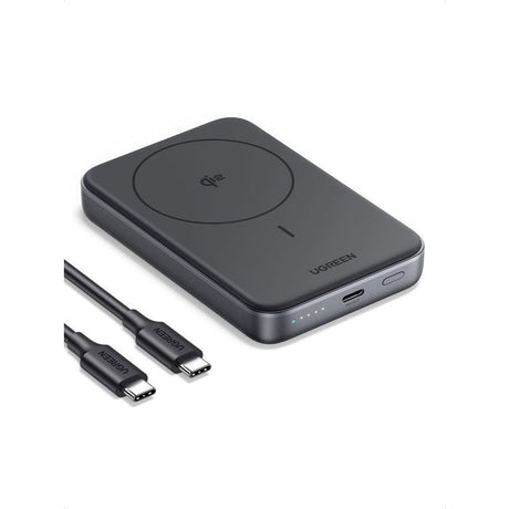 Batterie externe Qi - UGREEN - 10,000 mAh - 30W - Noir