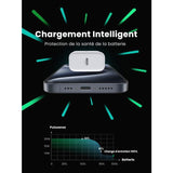 Chargeur secteur - UGREEN - 1 Port USB-C - 20W - Blanc