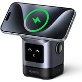 Station de charge 2 en 1 - UGREEN - Robot - Qi2 - Noir