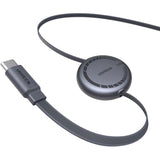 Câble USB-C - UGREEN - Câble rétractable USB-C vers USB-C PD - 100W - 1 m - Noir