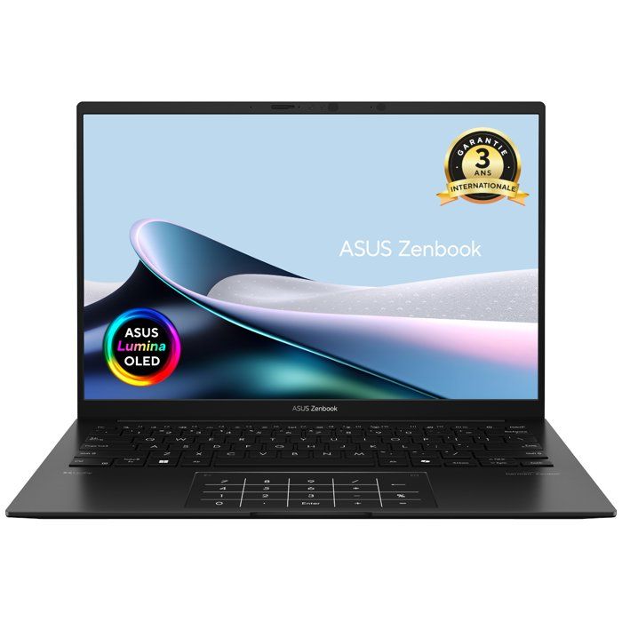 PC Portable ASUS ZenBook 14 OLED UM3406 : Win 11 - 14.0 WUXGA - AMD Ryzen AI 7 445 - RAM 16Go - 1To SSD