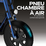 Draisienne électrique - URBANGLIDE - Thunder 160 - 400W - 16 - Adulte - Pliable - Bleu