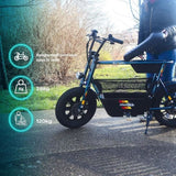 Draisienne électrique - URBANGLIDE - Thunder 160 - 400W - 16 - Adulte - Pliable - Bleu