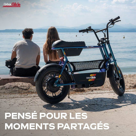 Draisienne Électrique - URBANGLIDE - Thunder 160 - Autonomie 30 km - Vitesse 25 km/h - Freins a disque