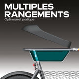 Draisienne électrique - URBANGLIDE - Thunder 160 - 400W - 16 - Adulte - Pliable - Gris